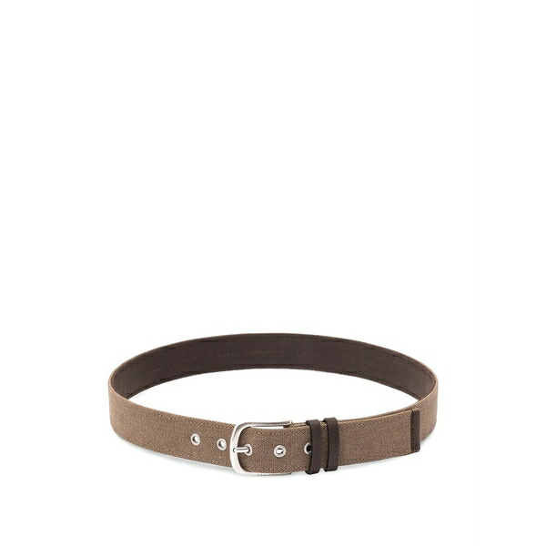 オルチアーニ メンズ 三尺帯 付属物 Safari belt Brown