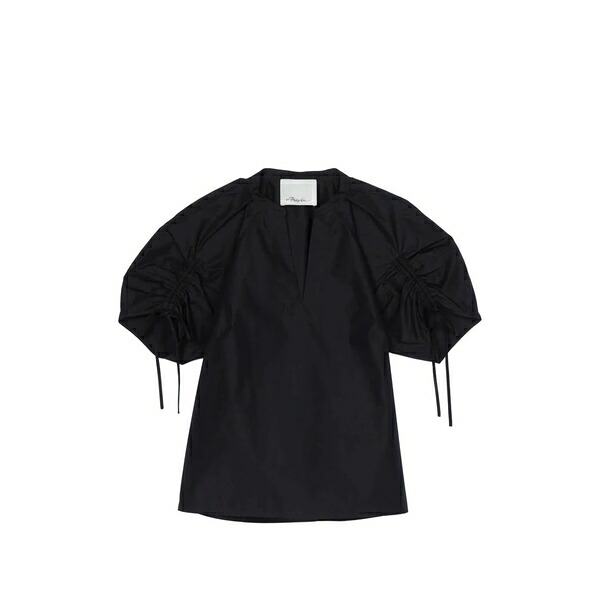 スリーワンフィリップリム レディース ティーシャツ トップス V-neck top Blue
