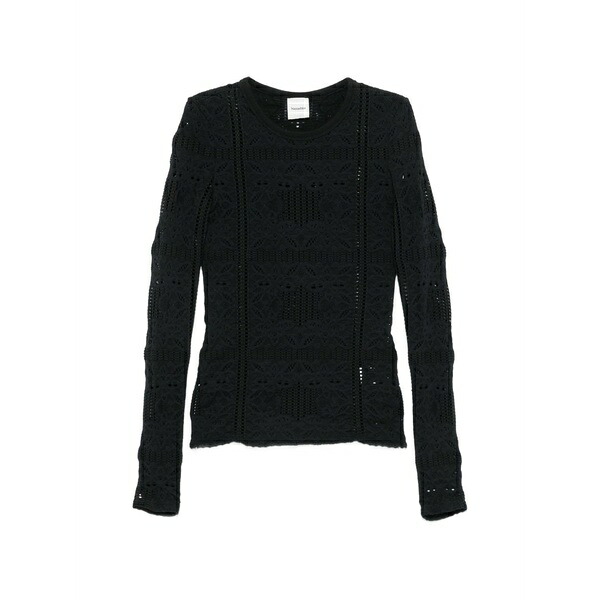 ナヌーシュカ レディース ティーシャツ トップス Lymee long-sleeve top Black