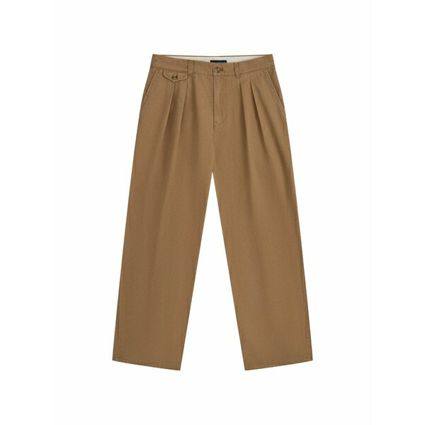 ゴーシャ ラブチンスキー メンズ 心地好いズボン下 ボトムス Pleated flap-pocket trousers Neutrals