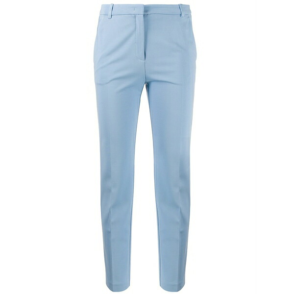 ピンコ レディース 心地よいズボン下 ボトムス Bello 83 belt-loop trousers Blue