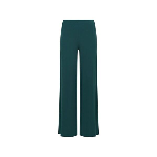 マリパルミ レディース 心地好いズボン下 ボトムス Soft jersey trousers Green