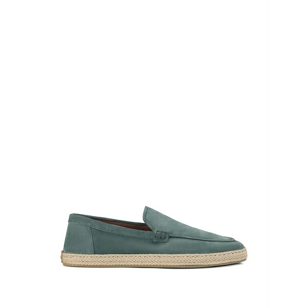 ドンカルズ メンズ サンダル シューズ Horizon suede braided-trim espadrilles Blue