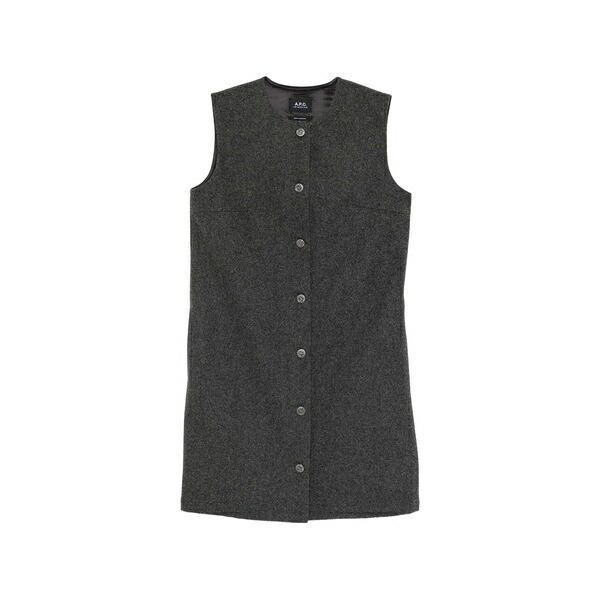 アーペーセー レディース 衣装 トップス Button-up dress Grey