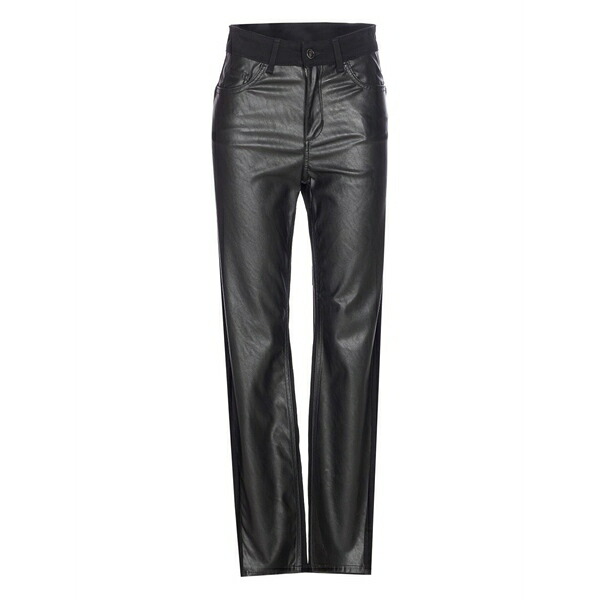 リュージョー レディース ジーンズズボン下 ボトムス Panelled jeans Black