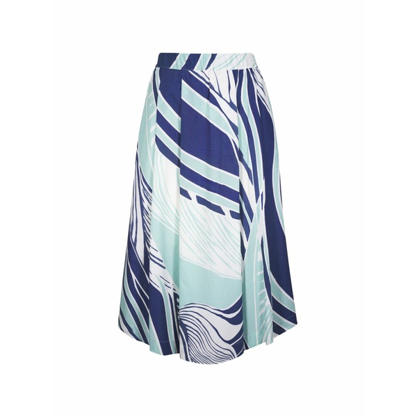 アントネリ レディース スコート ボトムス Printed MIDI skirt Blue