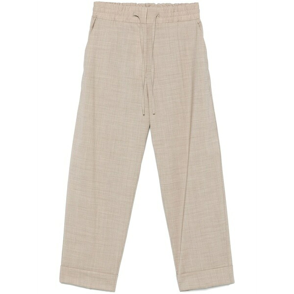 パロッシュ レディース カジュアルパンツ ボトムス Pressed-crease trousers Neutrals|asty