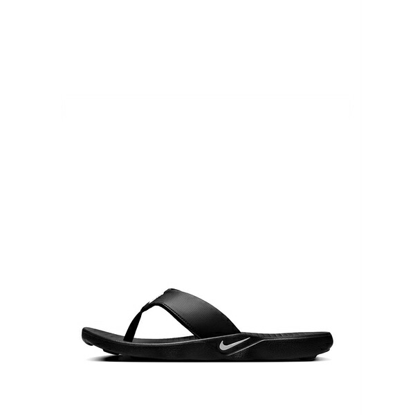 ナイキ メンズ サンダル シューズ Marina logo-print flip flops Black