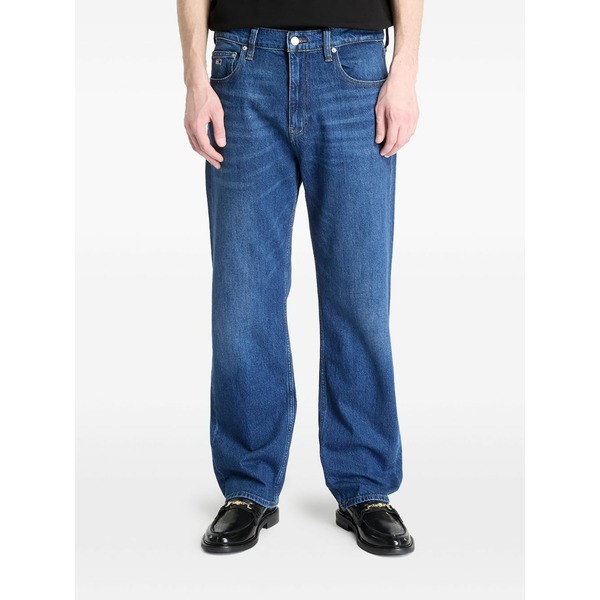 トミー ヒルフィガー メンズ デニムパンツ ボトムス Otis straight-leg jeans Blue｜asty 27,170円