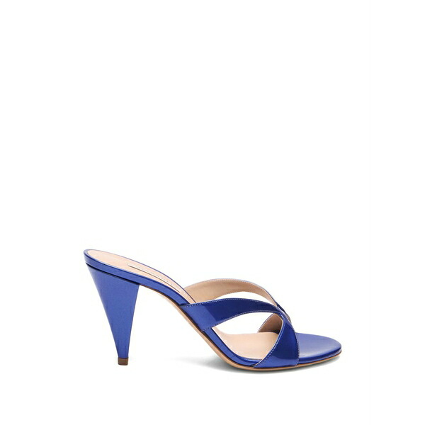 カサディ レディース サンダル シューズ Cone-heel sandals Blue