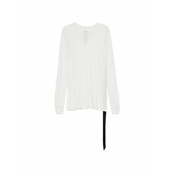 リックオウエンス メンズ プルオーバー トップス Strap t-shirt White