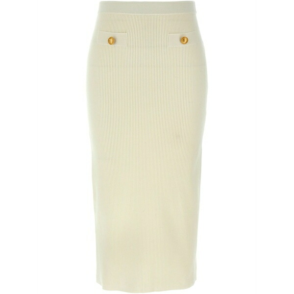 アレッサンドラ・リッチ レディース スコート ボトムス High waisted MIDI skirt White