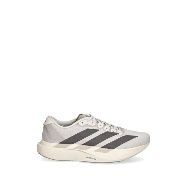 アディダス レディース スニーカー シューズ Adizero evo sl stripe low top sneakers Grey