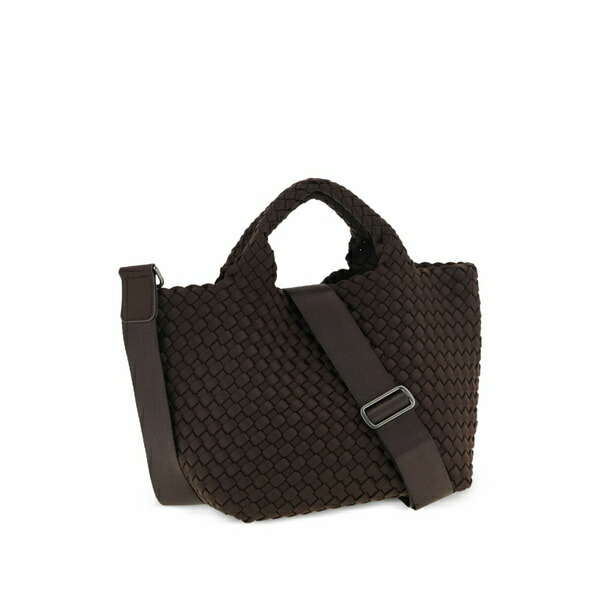 ナゲディ レディース トートバッグ 御徒面子 Small st. barths tote bag Brown