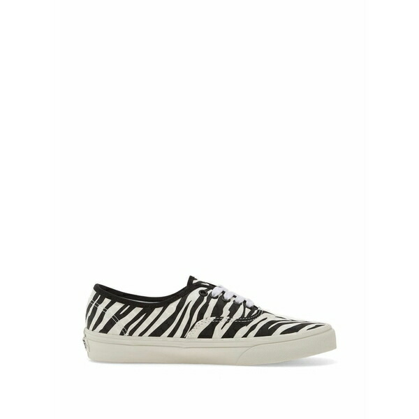 バンズ メンズ スニーカー シューズ Zebra-print sneakers White