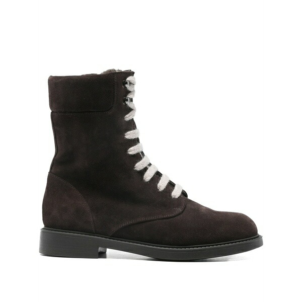 ドンカルズ レディース ブーツ シューズ Derby ankle boots Brown|asty