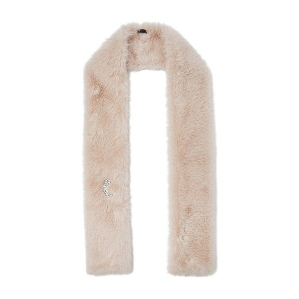 リュージョー レディース 消音装置・袈裟・えり巻き 添え物 Bejewelled stole Neutrals