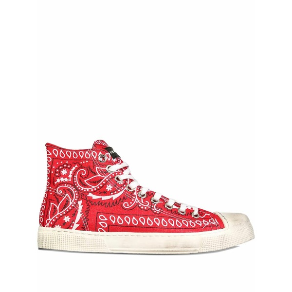 金属元素 ジエンキ メンズ スニーカー シューズ High-top trainers Red