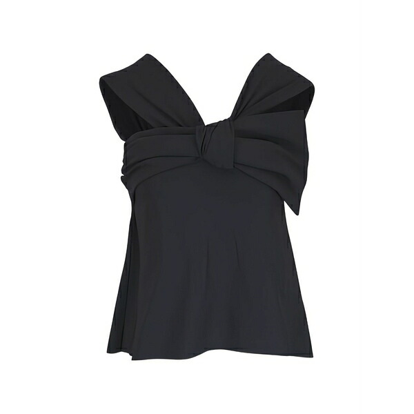ドロシーシューマッハ レディース ティーシャツ トップス Bow-detail blouse Black