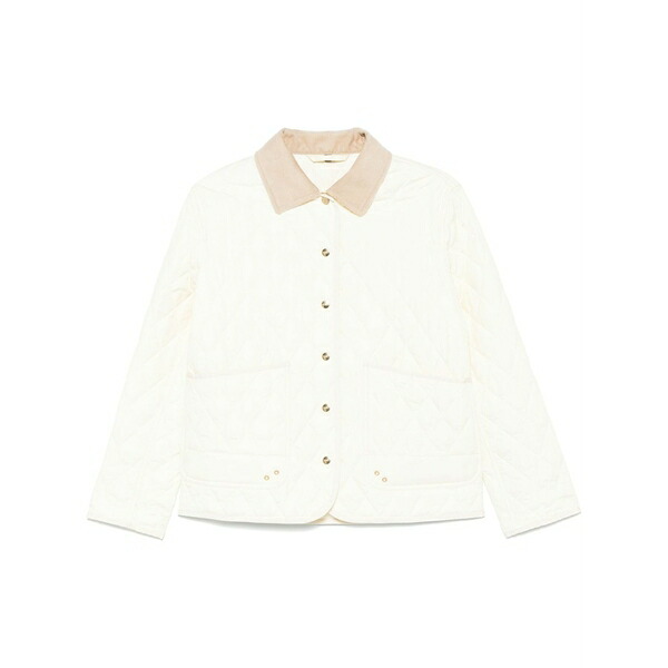 フェイ レディース 上衣＆上衣 アウター Diamond-quilted jacket White
