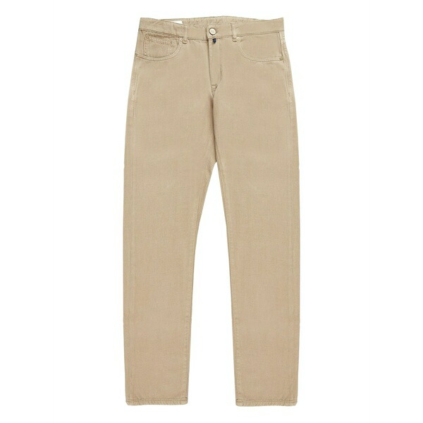 スローウエア メンズ デニムパンツ ボトムス Straight-leg jeans Neutrals｜asty