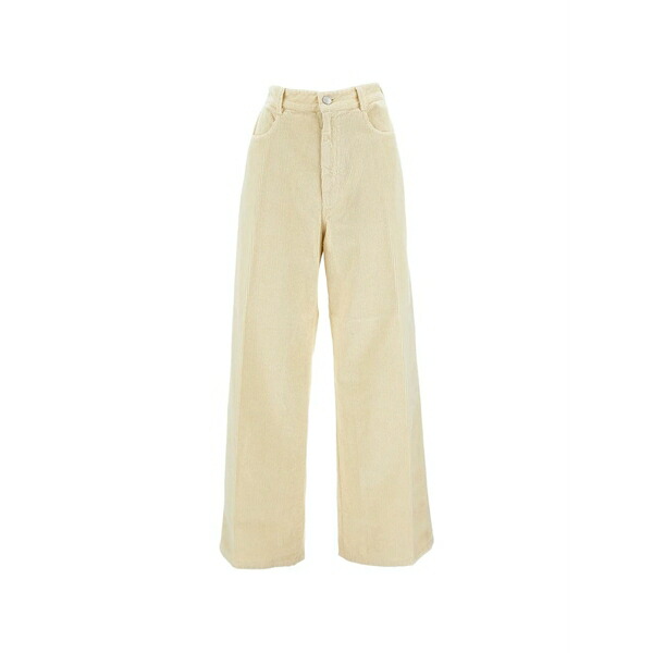 地下室 部屋の入り口 レディース 心地好いズボン下 ボトムス Corduroy five-pockets trousers Neutrals
