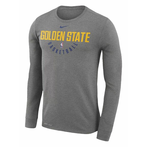 ナイキ メンズ ティーシャツ トップス Nba golden state warriors dri-fit t-shirt Grey