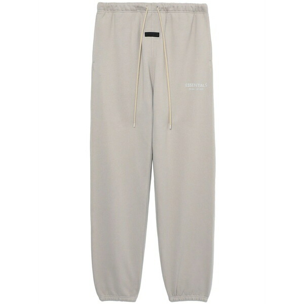 エフオージーエッセンシャルズ メンズ 心地好いズボン下 ボトムス Logo-print jersey track pants Grey