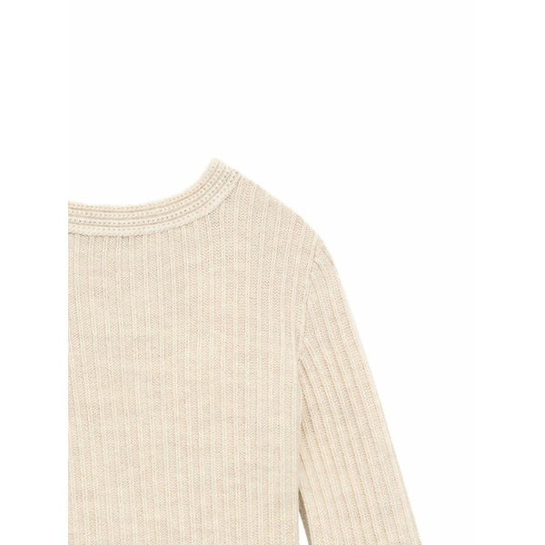 イザ呼びりん マラン レディース 編み物\u0026スウェーター アウター Dixie ribbed-knit jumper Neutrals