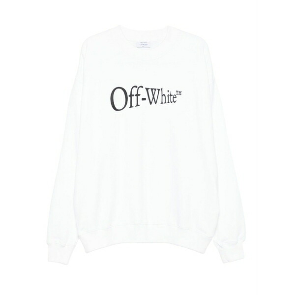 象牙色 メンズ パーカー・スウェットシャツ アウター Logo-print sweatshirt White