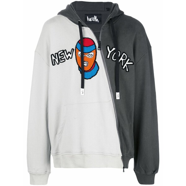 ハクーラ メンズ パーカー・スウェットシャツ アウター New york divergence hoodie Grey
