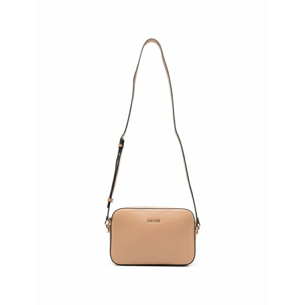 リュージョー レディース ショルダーバッグ 御徒面子 Logo-detail cross body bag Neutrals