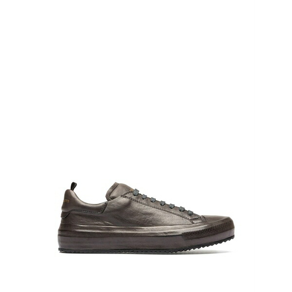 オフィチーネ 創造的 レディース スニーカー シューズ Mes 104 leather sneakers Brown