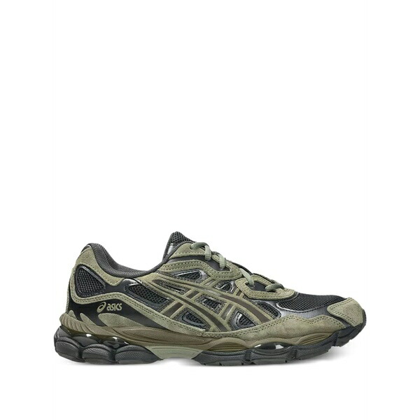 アシックス メンズ スニーカー シューズ Gel-nyc panelled sneakers Green