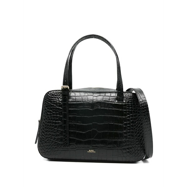 アーペーセー レディース トートバッグ 御徒面子 Top-handle tote bag Black