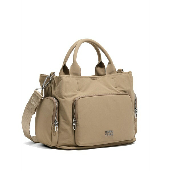 ビンバ イ ローラ レディース トートバッグ 御徒面子 Large pocket cross body bag Neutrals