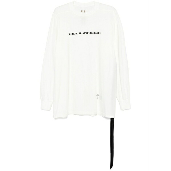 リックオウエンス メンズ ティーシャツ トップス Jumbo t-shirt White