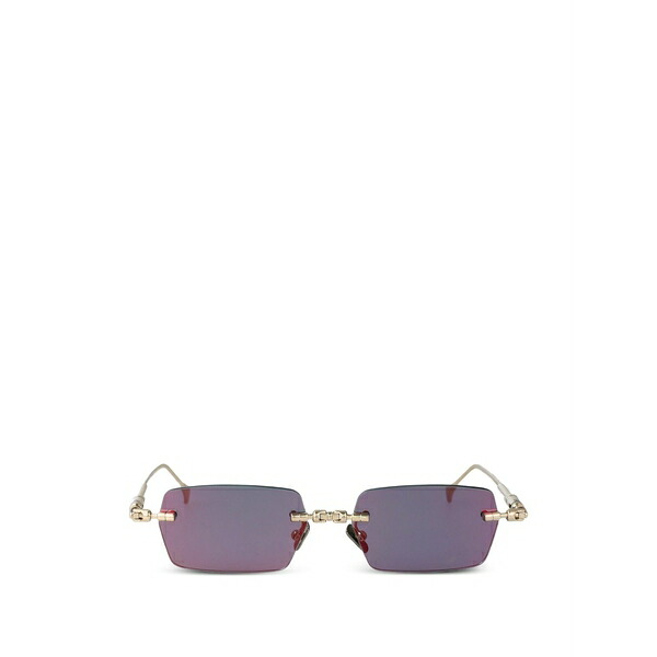 クボラウム メンズ サングラス・アイウェア 付属物 Maske h61 rectangle-frame sunglasses Purple