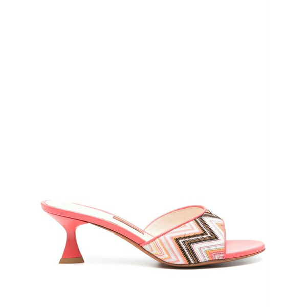 ミッソーニ レディース サンダル シューズ 60粍 zigzag mules Pink