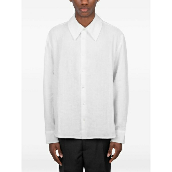 空想科学小説アール メンズ プルオーバー トップス Bobby shirt White