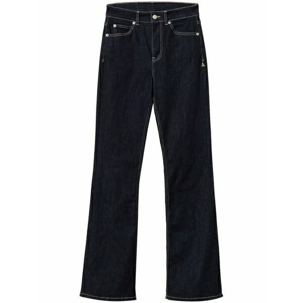 ツイン仕掛ける レディース ジーンズズボン下 ボトムス Five-pocket flared jeans Blue