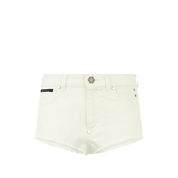 フィリップ飾り気の無い レディース 心地好いズボン下 ボトムス Frayed shorts Neutrals