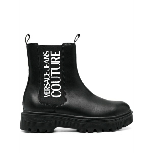 呼びりん探し回る メンズ ブーツ シューズ Leather chelsea boots  Black