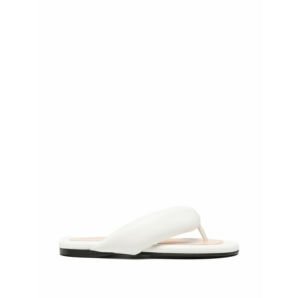 カルヴェン レディース サンダル シューズ Padded leather sandals White