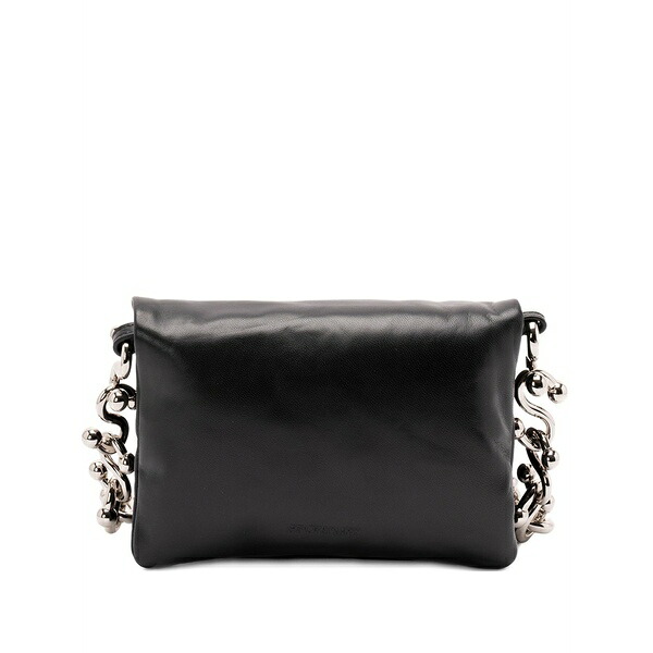 運動競技マックス レディース ショルダーバッグ 御徒面子 Mini softy chain-strap shoulder bag Black