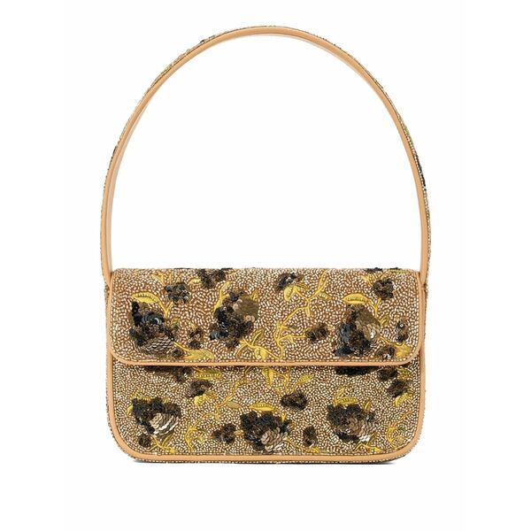 ステゥド レディース ショルダーバッグ 御徒面子 Tommy beaded shoulder bag Neutrals