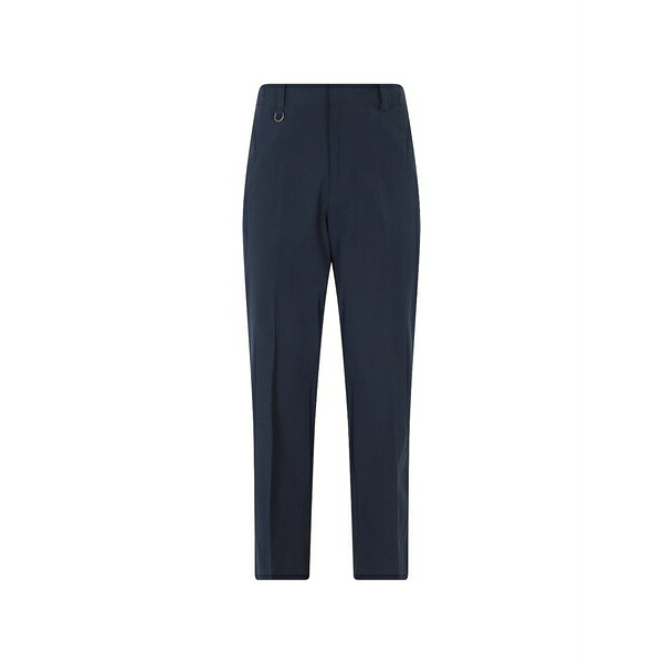 パウロペコラ メンズ 心地好いズボン下 ボトムス Pressed-crease trousers Blue