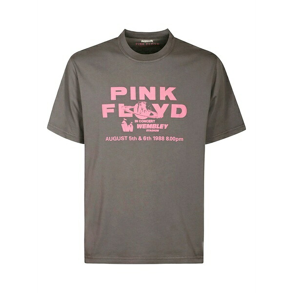 イン ザ ボックス メンズ Tシャツ トップス Graphic-print cotton t-shirt Brown｜asty