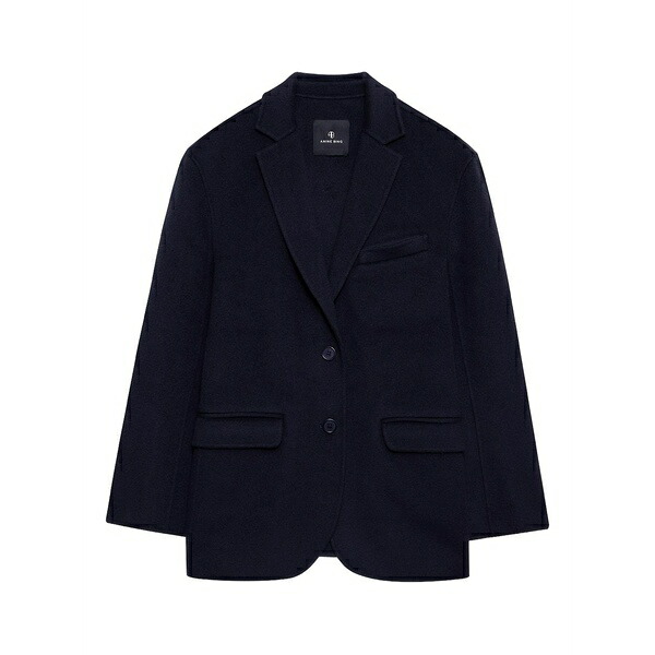 アニービン レディース 上衣＆上衣 アウター Quinn buttoned blazer Blue