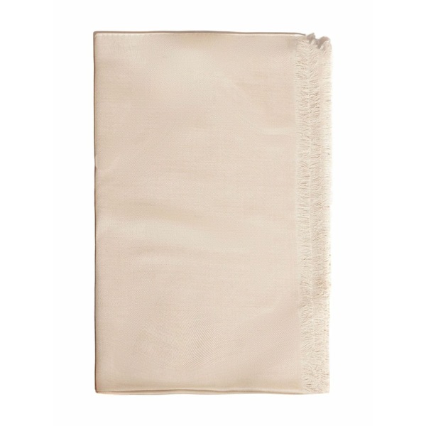 イレブンティ メンズ マフラー・ストール・スカーフ アクセサリー Fringe-trimmed scarf Neutrals｜asty